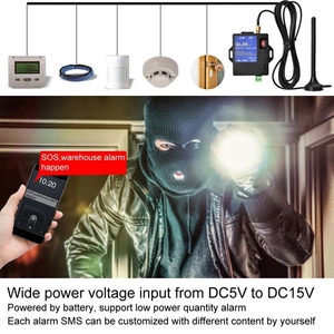 All'ingrosso GL09 8 canali a batteria App di controllo GSM sistemi di allarme SMS sistema di allarme di sicurezza - Product Image 3