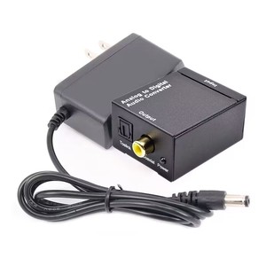 Adaptador coaxial Toslink óptico ADC Convertir caja convertidora de TV analógica a digital - Product Image 3