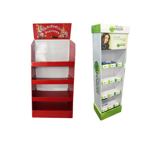Cajas de cartón corrugado pequeñas personalizables, estantes de exhibición de mostrador superior para tienda minorista, diseño impreso - Product Image 2