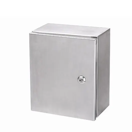 Aço inoxidável durável gabinete lockable profundidade diferente Electronic & Instrumento Gabinetes caixa elétrica
