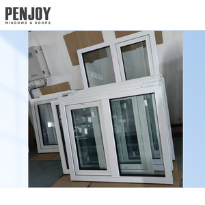 Penjoy UPVC <strong>Windows</strong> Tilt and Turn <strong>Windows</strong> for Commercial <strong>Window</strong> White Color <strong>Window</strong> - Product Image 2