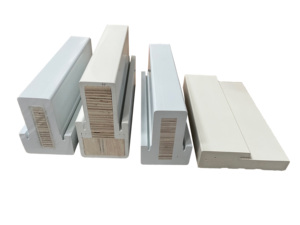 T-bar Mullion takviye LVL plastik profilleri ile sıcak satış PVC pencereler ve kapı çerçevesi - Product Image 6