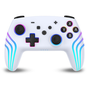 Für Bluetooth Wireless Controller für Android PC Computer Tablets-Sechs-Achsen-Somatos ensor ische RGB Colour ful Light Switch Vibration für - Product Image 1