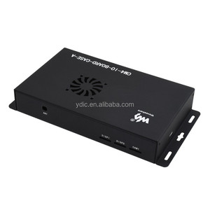 Metal Box Case for <strong>Raspberry</strong> <strong>Pi</strong> <strong>Compute</strong> <strong>Module</strong> 4 IO Board, with Cooling Fan - Product Image 1