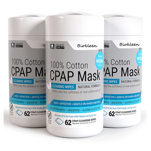 Biokleen OEM 62 CPAP tisu profesional, tidak beraroma 100% katun CPAP tisu pembersih dalam kaleng - Product Image 2