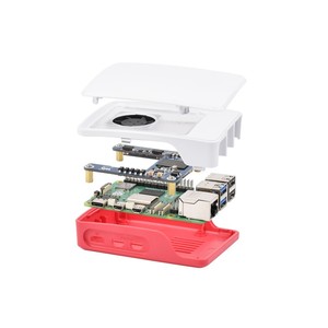 Potenza su cappello Ethernet (H) per lampone Pi 5 / CM 5, uscita 5V 5A, supporta 802.3af/allo Standard di rete - Product Image 5