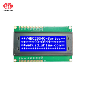 Modulo LCD 2004C 20x4 ad alto contrasto-schermo di carattere monocromatico ad alto contrasto con retroilluminazione blu Display di livello industriale - Product Image 5