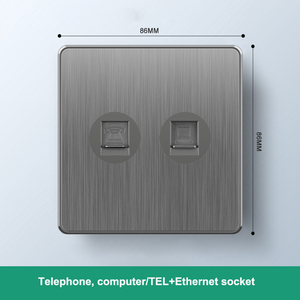13A 1ギャング2wayスイッチソケット英国標準USB急速充電タイプCソケット - Product Image 4