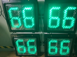Светодиодный таймер обратного отсчета 16 дюймов 2 цифры Три цвета красный желтый зеленый светодиодный таймер обратного отсчета в продаже - Product Image 4