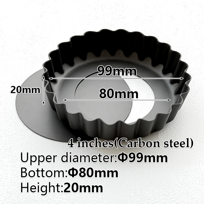 acier au carbone noir 4 pouces