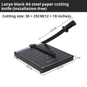 Karton, karton ve fotoğraflar için bir kesici-okul ve ofis kullanımı A4 manuel kağıt kesme makinesi için Ideal - Product Image 5