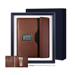 Regalo aziendale smart diary 10000mah power bank notebook con ricarica wireless - Product Image 1