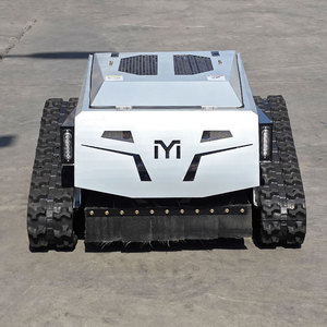 Promotion 24V Battery Automatic <strong>Robot</strong> zero Turn Remote Control Lawn Mower Electric for Garden - Product Image 4