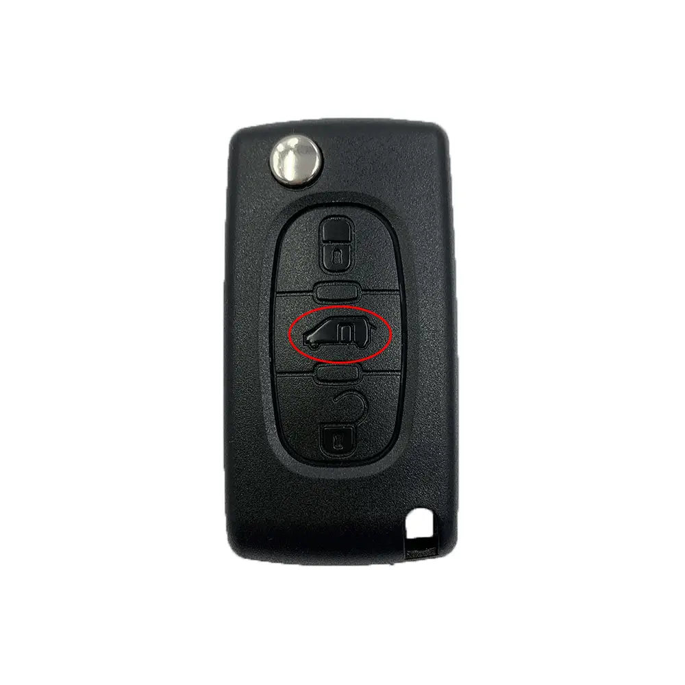 3 Buttons Truck Button Auto Remote Folding Flip Key Shell Case for Fiat Scudo DISPATCH Car Key Fob CE0536 CE0523