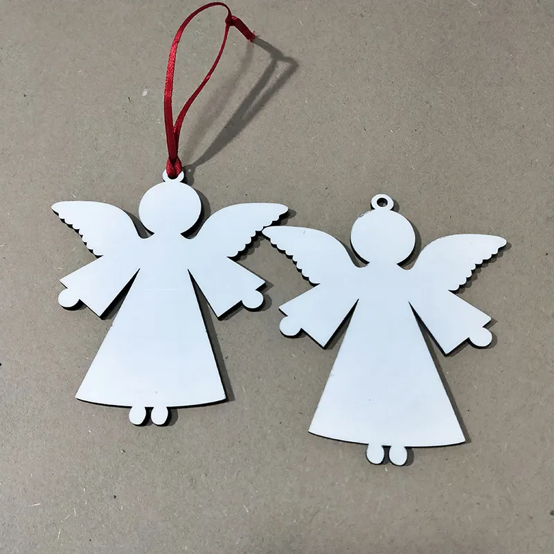 Enfeite de Árvore de natal Tipo de Item de Natal Enfeites De Natal da forma do Anjo com perucas