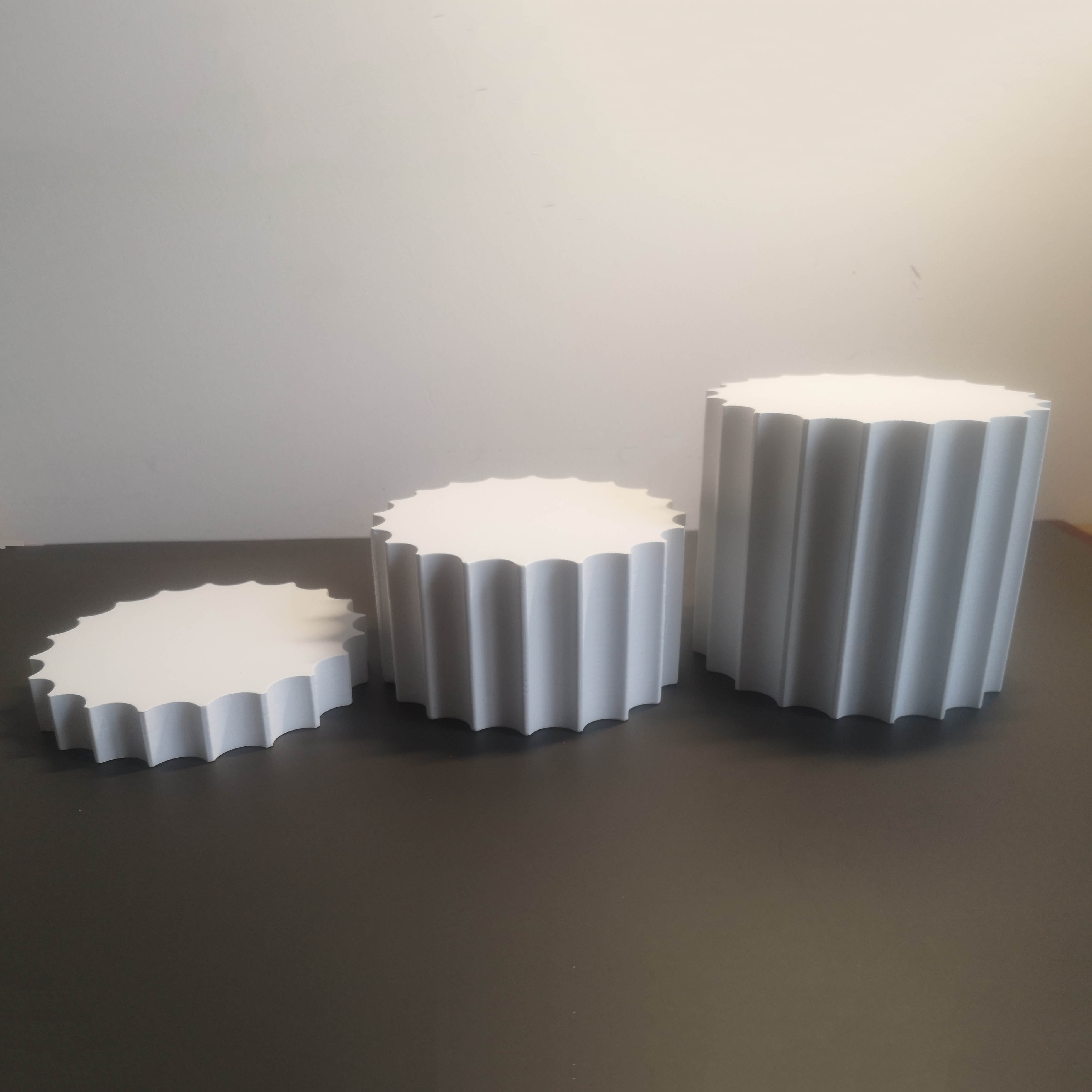 Set di ingranaggi 3 pezzi