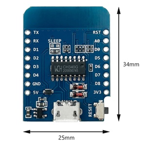 D1 Mini ESP-12 ESP-12F CH340G CH340 V2 USB WeMos WIFI Development Board D1 Mini NodeMCU Lua IOT Board <strong>3.3V</strong> With Pins for <strong>arduino</strong> - Product Image 2
