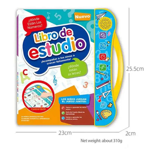 Spanisch Englisch Lesebuch Lernmaschine E Book Point Lese spielzeug für Kinder Lernen - Product Image 2
