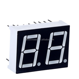 Common Anode 2 <strong>Two</strong> <strong>Digital</strong> Small <strong>7</strong> <strong>Segment</strong> Led <strong>Display</strong> 0.50 Inch Seven <strong>Segment</strong> Led <strong>Digital</strong> <strong>Display</strong> for Electric Appliance - Product Image 1