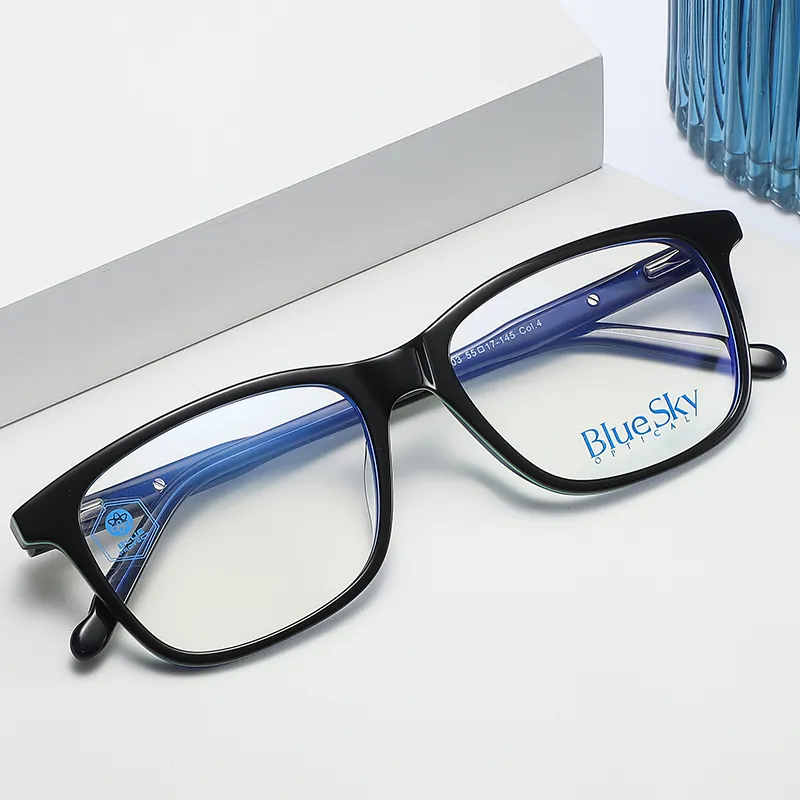 Verre d'ordinateur lumière bleue autre homme monture lunettes Offre Spéciale acétate lunettes nouvelle collection