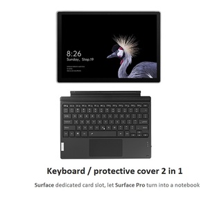超薄可充电7色RGB背光无线BT 5.0平板电脑键盘适用于WINDOWS SURFACE Pro - Product Image 3