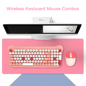 Ergonomic Standard Office 2.4g Wireless Gaming <strong>Keyboard</strong> Mouse Combos Typewriter <strong>Keyboard</strong> and Mouse Combo Set - Product Image 3