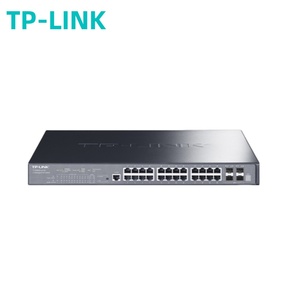 TP-Link-TL-NS660-24GP4T 10-Gigabit-Uplink-PoE-Switch Gestapelt Drei-Schicht-Netzwerk 24 Gigabit Elektrische Ports 4 10 Gigabit SFP + - Product Image 1