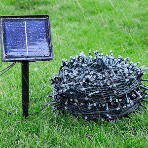 Nuovo aggiornamento Smart 800 Led 328FT 8 modalità albero solare luci decorazioni di natale luci a stringa solare per per il giardino sul tetto all'aperto festa - Product Image 2