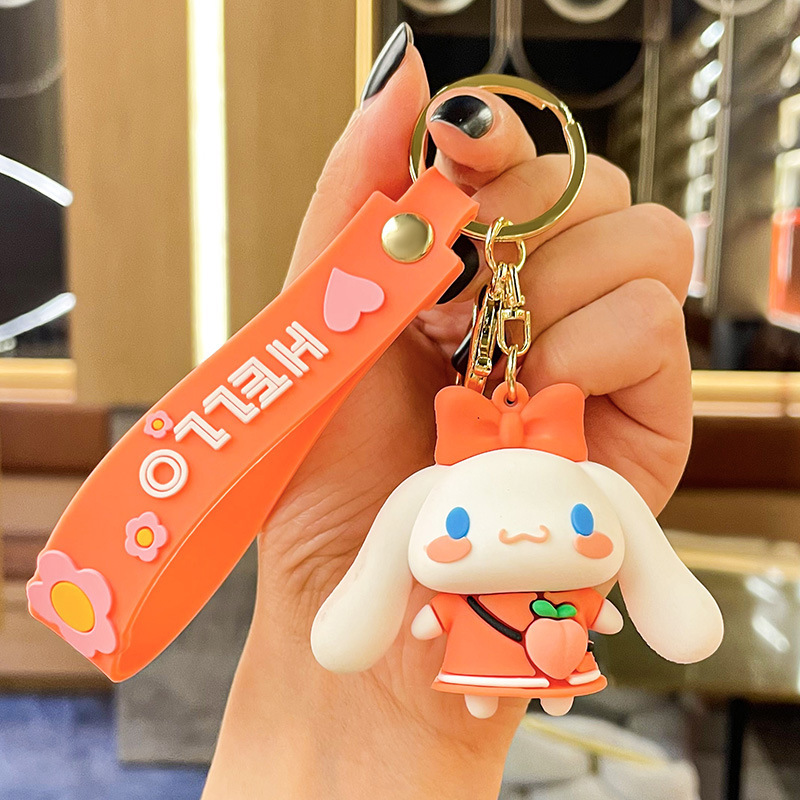 Fruit sanrio-cinnamoroll peach bag