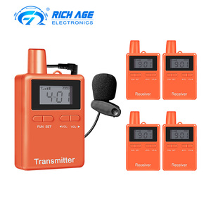 Rich Age Full Duplex Wireless <strong>Intercom</strong> <strong>System</strong> 2403-2483Mhz Duplex Communication Wireless <strong>Radio</strong> Transmitter and Receiver - Product Image 4