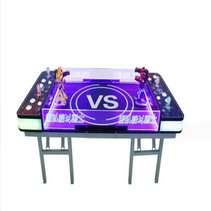 Gran oferta, fabricante de mesa de Arcade para 4 jugadores, Robot de juguete de lucha con Control remoto inteligente con sonido y luz - Product Image 4