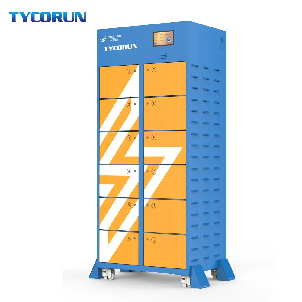 Tycorun Schnell lade tausch Batteries tation pd Lades chrank Intelligenter Lithium-Batterie lade austauschs chrank