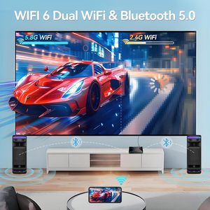 2025 Android TV Box con 4GB RAM e 32GB ROM 4K 8K WIFI6 1000M Ethernet R69 Plus Smart Box BT5.0 USB 3.0 Android 14 - Product Image 4