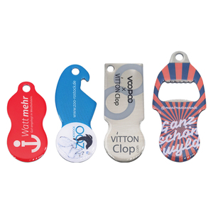 Europe Market Shopping Trolley Cart Release Token Keychain Beer Opener with CMYK Printing Epoxy Coating Germany <strong>Euro</strong> Coin <strong>Holder</strong> - Product Image 6