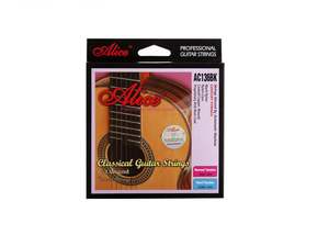 AC136BK Juego de cuerdas de guitarra clásica Nylon negro liso con bobinado de cobre recubierto que incluye una cuerda G de cortesía - Product Image 2