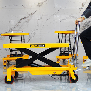 Super Saver Scissor Lift Table Manual <strong>Platform</strong> 750kg Mobile <strong>Loading</strong> Lift Table Mini Lift Jack Screw for Table - Product Image 6