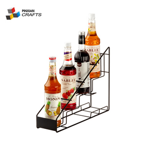 Bán Trực Tiếp Từ Nhà Máy Rèn Sắt Mứt Chai Rượu Vang Hiển Thị Giá Lưu Trữ - Product Image 3