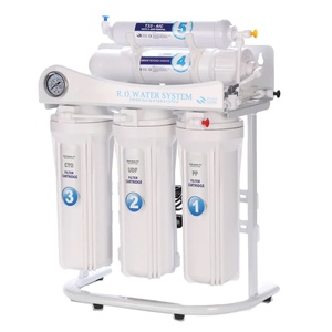 מים aquafilter 75gpd להפוך <span class=keywords><strong>osmosis</strong></span> מסנן מים חשמלי 5-45 ℃ מסנן פחמן פעיל עבור חומר פלסטיק לרכב ביתי