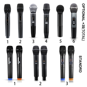 New Model Karaoke Wireless Microphone System With <strong>Optical</strong> <strong>Input</strong> 3.5mm Audio in Out Ports for Mixers Amplifier Speaker <strong>DVD</strong> <strong>Player</strong> - Product Image 6
