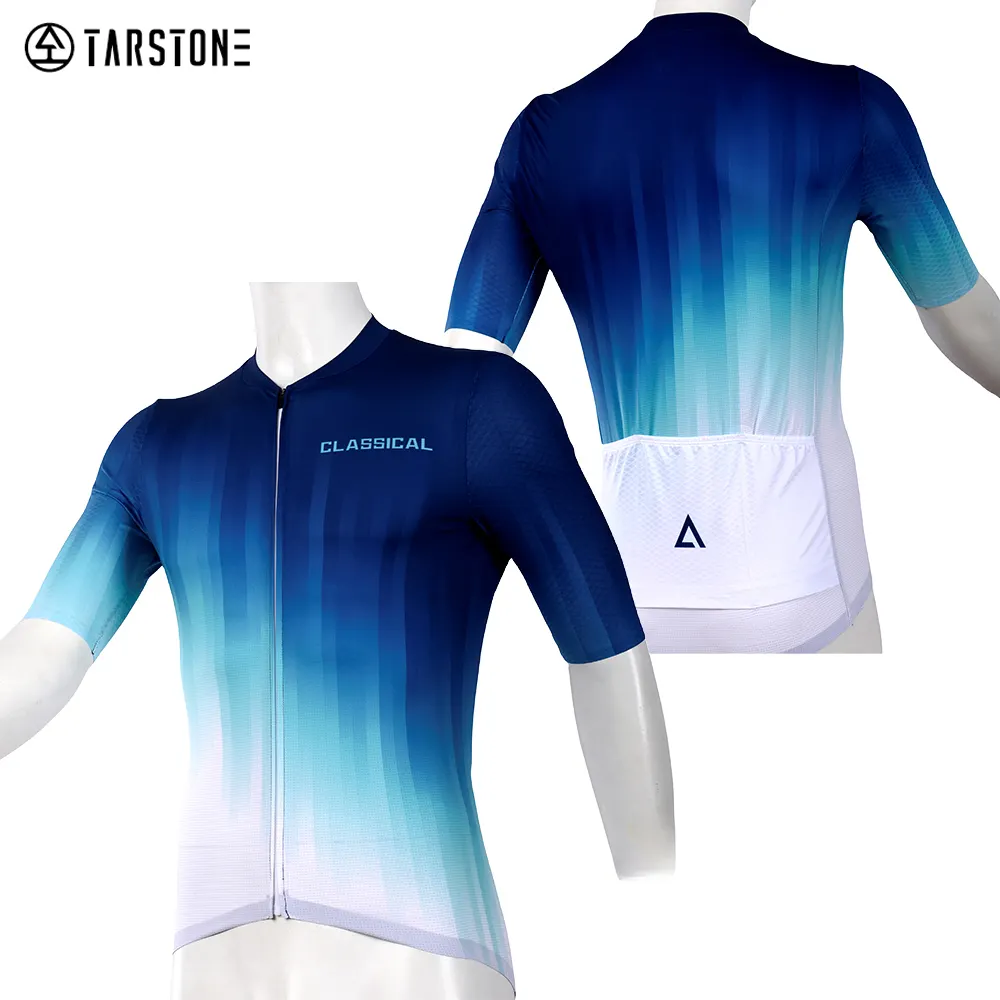 Maglia da ciclismo di qualità per sublimazione personalizzata Tarstone Jersey bici da uomo