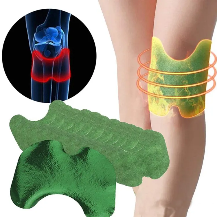 China fabricante de gesso dor aliviar a dor patch oem 100% Ervas Naturais na altura do joelho