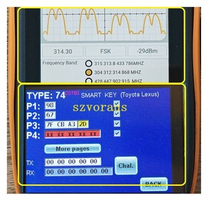สำหรับ2010-2011 Toyota Prius ถึง3 + 1ปุ่มสมาร์ทคีย์ไม่มีโลโก้ (314.3MHz/4D Chip/5290/a/c) FCC ID: HYQ14ACX ** - Product Image 4
