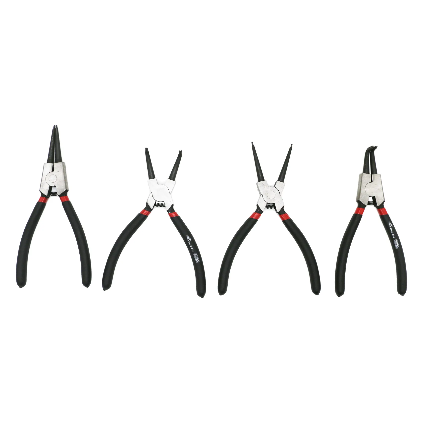 SUGETOOLS 헤비 듀티 7 인치 4pcs 내부/외부 Circlip 펜치 키트 호스 가스켓 제거