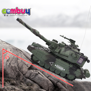 RC simülasyon çekim ses 1:24 elektrikli uzaktan kumandalı tank oyuncak - Product Image 4