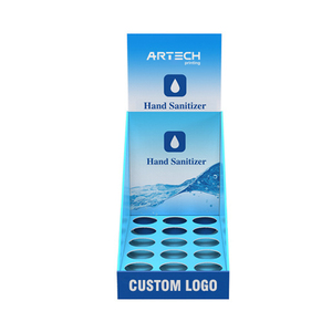 Caja de exhibición de papel de cartón para supermercado, Mostrador de punto de encimera con logotipo personalizado para tienda minorista - Product Image 2