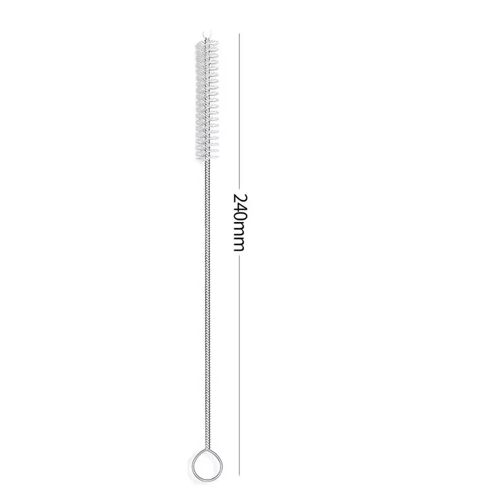 Brosse de nettoyage de paille d'argent
