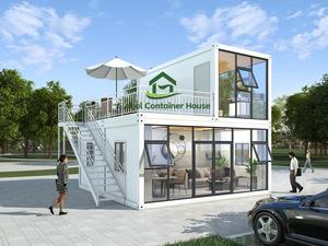 Diseño personalizado Prefab Fabricado Contenedor Apartamento Complejo Modular Casa Edificio para Hotel Prefab Desmontable Contenedor