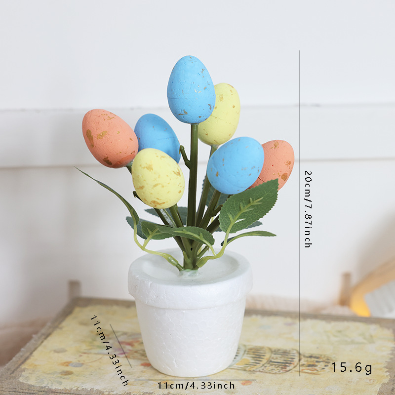 Section de plantes en pot de Pâques b