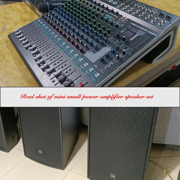 Vt5152/QU-16/Ls680u Muziek Opname Studio Systeem Professionele Conferentieruimte Audio Set Danskamer Klaslokaal Speciale Luidspreker