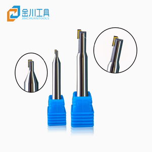 Jinchuan sıcak satış MCD kesiciler Monocrystal doğa elmas frezeler cnc aracı demir dışı metal freze kesicisi yönlendirici bit - Product Image 3
